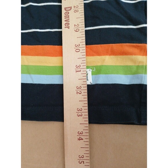 Tommy Hilfiger T Shirt Dress Womens M Blue Striped Nautical Maritime Preppy - Picture 4 of 8